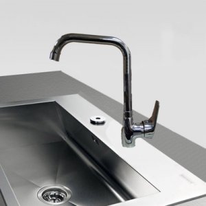 Μπαταρία Νεροχύτη Πάγκου Αναμεικτική - Faucet Bella 20594