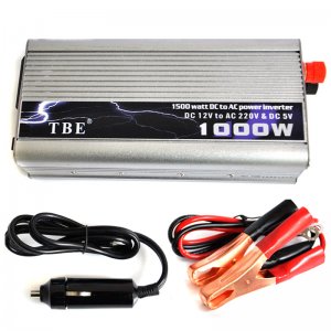 Inverter Αυτοκινήτου - Φωτοβολταϊκών 1000 Watt 12V με Θύρα USB TBE 1000