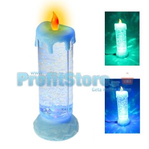 Διακοσμητικό Φωτιζόμενο LED Κερί - Amazing Colorful USB LED Candle