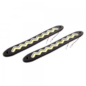 Εύκαμπτα Φώτα Ημέρας Αυτοκινήτου Slim Wave Shape COB LED Daytime Running Lights Σετ 2 τμx