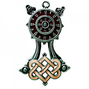Φυλαχτό Buddish Wheel – Για Μάθηση και Διαφωτισμό