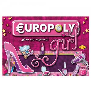 Επιτραπέζιο Παιχνίδι EUROPOLY GIRL 03-216