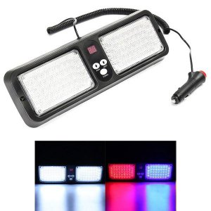 Φώτα LED Μπλε &amp; Κόκκινο Αστυνομίας , Ασφαλείας , Περιπολικού Φάρος Έκτακτης Ανάγκης Αυτοκινήτου Emergency Lights 12V 5W 86xLED