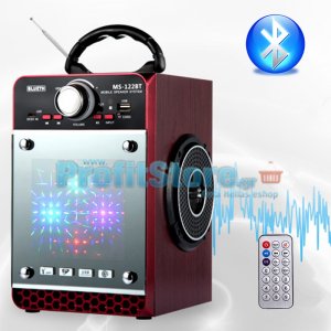 Mini Ηχοσύστημα Bluetooth 16W USB,SD,AUX Multimedia Player KINGWON MS-122BT