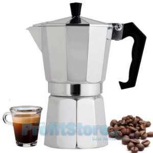 Καφετιέρα Αλουμινίου Espresso για 3 Φλιτζάνια - Silver