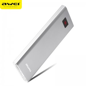 Power Bank 2,1A - Μπαταρία 8.000mAh για Κινητά, Κάμερες &amp; Tablet με LED Οθόνη AWEI P91K
