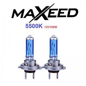 Λάμπες Αυτοκινήτου Τύπου MAXEED XENON Η7 5.500K 100W - Σετ 2 Τεμαχίων