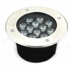 Φωτιστικό Led Δαπέδου Χωνευτό 85 - 265V 12Watt Warm White 2201-12 OEM