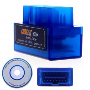 Mini OBD2 Bluetooth Διαγνωστικό Βλαβών Αυτοκινήτου Torque Auto Scan Tool ELM327 V2.1 OBDII