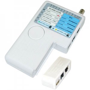Πολυλειτουργικό Tester Καλωδίων Δικτύου Cable Tester RJ45,USB,COAX,UTP DRAKAT DK-421