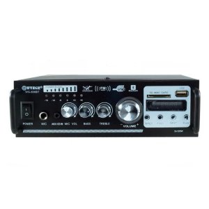 Μίνι Hi-Fi Στερεοφωνικός Ραδιοενισχυτής 120W Bluetooth USB,SD Mp3 KARAOKE Player 12V-220V