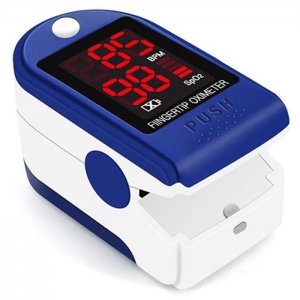 Παλμικό Οξύμετρο Δακτύλου με Οθόνη LED - Fingertip Pulse Oximeter, SpO2 , Heart Rate Sensor