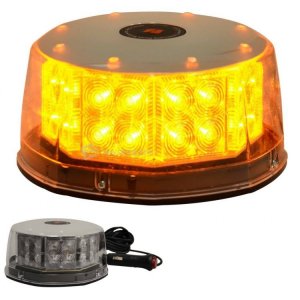 Μαγνητικός Led Φάρος Αυτοκινήτου 12V πορτοκαλί