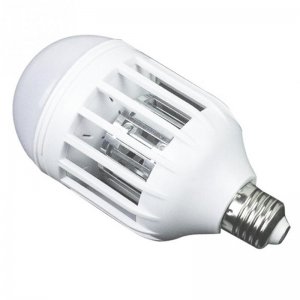 Λάμπα LED και Ηλεκτρονική Εντομοπαγίδα 2 σε 1 Mosquito Killer 12W E27