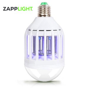 Λάμπα LED &amp; Ηλεκτρικό Εντομοκτόνο 60W 2 σε 1 με 3 Λειτουργιές Φωτισμού Zapplight- Εξολοθρευτής- Εντομοπαγίδα Κουνουπιών-OEM