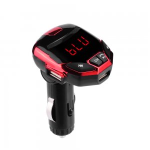 Πομπός FM Media Player- Bluetooth &amp; Φορτιστής Αυτοκινήτου 8 σε 1 - Car Fm Transmitter