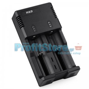 Φορτιστής Μπαταριών Li-Ion 26650,18650, 220V και USB - H&amp;D Dual Smart Charger