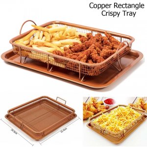 Cripsy Tray - Ταψί για Τηγάνισμα Χωρίς Λάδι στο Φούρνο ή στη Ψησταριά