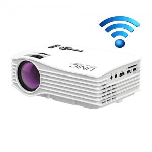 Φορητός Προβολέας Led Wifi Unic με HDMI, SD, USB DLNA