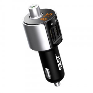 Mini Bluetooth MP3 Player &amp; Φορτιστής 2 x USB 2A Αυτοκινήτου - Car FM Transmitter