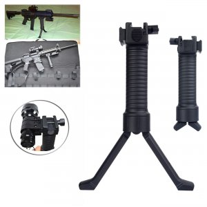 Βάση - Δίποδο &amp; Λαβή Όπλου με Ράγες Picatinny 20mm - Tactical Rifle Bipod Stand &amp; Foregrip