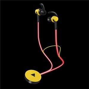 Ασύρματα LED Φωτιζόμενα In-Ear Bluetooth Ακουστικά Luminous - Glow in Dark BT Earphone