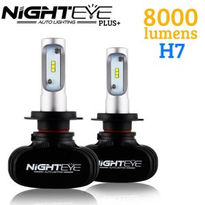 LED Φώτα Αυτοκινήτου NightEye Plus+ H7 8000LM (2x4000) 50W (2x25W) 6000K CAN BUS