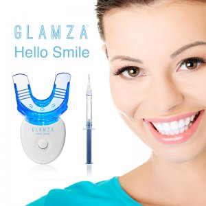 Express Σύστημα Λεύκανσης Δοντιών Glamza Hello Smile + 10ml Whitening Gel