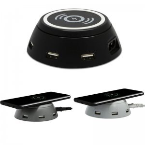 Ασύρματη Βάση Φόρτισης με 6 Θύρες USB - RNAI Wireless Charger