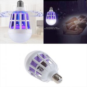 Λάμπα LED &amp; Ηλεκτρικό Εντομοκτόνο 2 σε 1 Εξολοθρευτής Κουνουπιών - Mosquito Killer Lamp