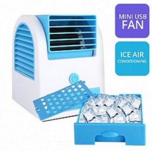 Mini Φορητός Επιτραπέζιος USB Ανεμιστήρας - HEJ Mini Air Cooler με Τεχνολογία Εξάτμισης
