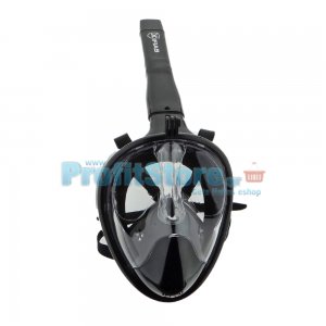 Sub Full Face Snorkel Mask Xifias 850 BLACK - Ολοπρόσωπη Μάσκα με Αναπνευστήρα &amp; Βάση για Action