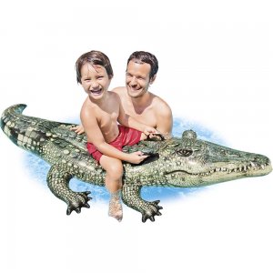 Φουσκωτό   Θαλάσσης Realistic Gator Ride-On INTEX-57551