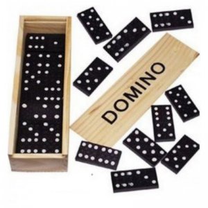 Ξύλινο Ντόμινο 28 Τεμαχίων - Globo Domino Set