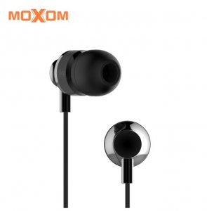Ενσύρματα Ακουστικά με Μικρόφωνο MOXOM - High Fideli Earphones