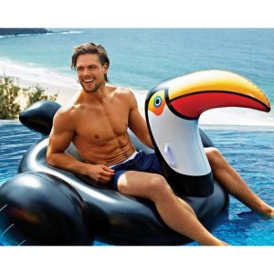 Μεγάλο Φουσκωτό Τουκάν Θαλάσσης 140 x 94 cm - Luxe Float Toucan Sainteve