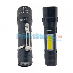Super Mini Αδιάβροχος Φακός LED Τσέπης Zoom 200LM USB Υψηλής Φωτεινότητας - Power Style Waterproof