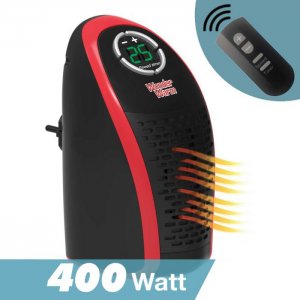 Νέα Μίνι Σόμπα Πρίζας 400Watt Με Τηλεκοντρόλ - Mini Handy Heater Wonder Warm