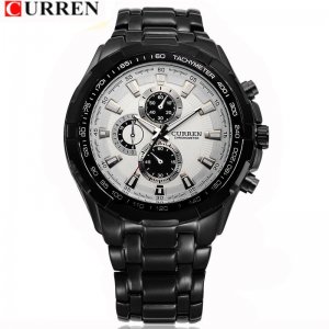 Ανδρικό Ρολόι CURREN Μ8023 Black &amp; White