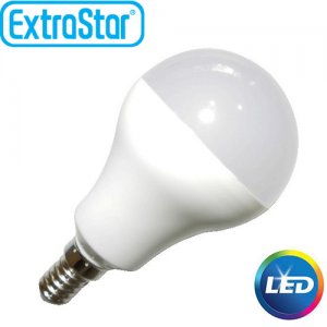 Λαμπτήρας LED ExtraStar B60 6W E14 με Θερμό Φως
