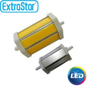 Λαμπτήρας LED ExtraStar 10W R7S με Θερμό Φως
