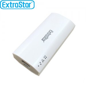 Υψηλής Απόδοσης &amp; Ισχύος Power Bank 5V,2A ExtraStar - Μπαταρία Φορτιστής 4000mAh για Κινητά Τηλέφωνα, Gps, Κάμερες &amp; Tablet