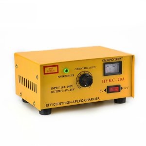 Αυτόματος Φορτιστής Μπαταρίας 6V &amp; 12V 20ah Αυτοκινήτου &amp; Μηχανής HYKC-20A