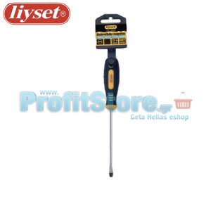 Μαγνητικό Κατσαβίδι Liyset με Ίσια Μύτη 3x75mm