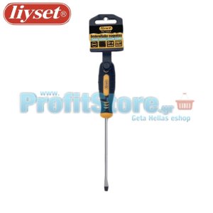 Μαγνητικό Κατσαβίδι Liyset με Ίσια Μύτη 5x125mm