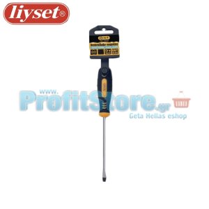 Μαγνητικό Κατσαβίδι Liyset με Ίσια Μύτη 6x100mm