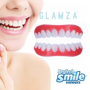 Σετ Μασελάκια Glamza Perfect Smile Άνω &amp; Κάτω Γνάθου για Όμορφα Δόντια και Υπέροχο Χαμόγελο