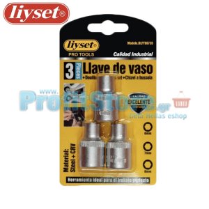 Καρυδάκια Εξάγωνα Liyset Σετ 3 Τεμαχίων 6 - 8mm