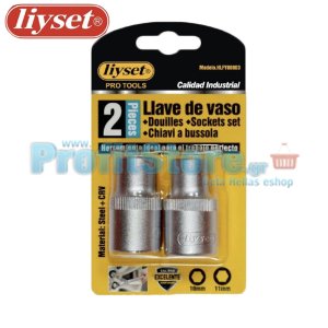 Καρυδάκια Εξάγωνα Liyset Σετ 2 Τεμαχίων 10 - 11mm