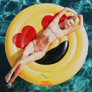 ​Φουσκωτό Στρώμα Θαλασσής Χαμόγελο 1,50m  - Smile Face Inflatable Water